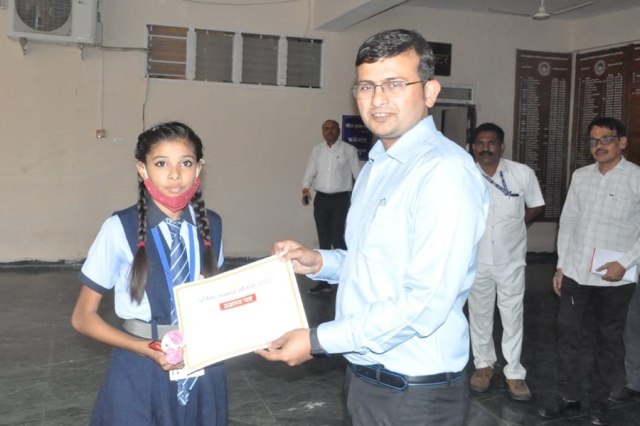 PSY Meritorious honor in Hosangabad Collectorate